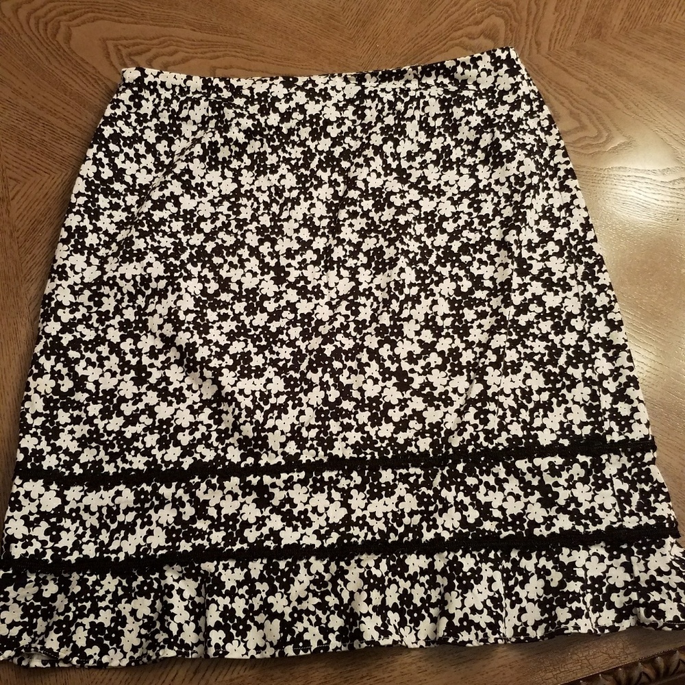 Chadwicks Black White Floral 10P